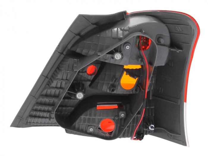 Stop tripla lampa spate stanga (Semnalizator portocaliu, culoare sticla: rosu) TOYOTA YARIS HATCHBACK 2005-2010 [2]
