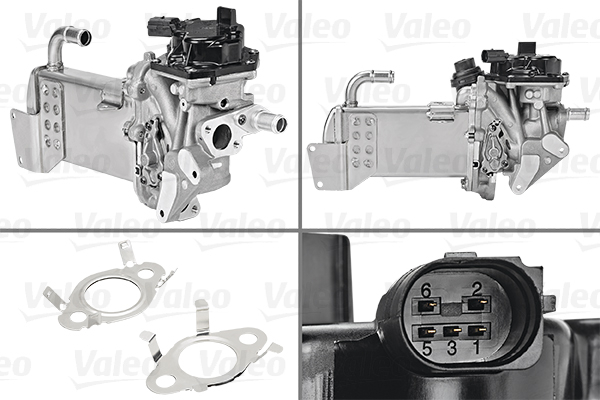 Supapa EGR cu radiator racire potrivit AUDI A4 B8, A5, A6 C7, Q5; SEAT EXEO, EXEO ST 2.0D 11.07-09.18 [4]