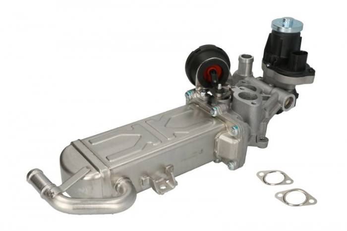 Supapa EGR (modul cu radiator) potrivit AUDI A3, Q3, TT; SEAT ALHAMBRA, ALTEA, ALTEA XL, IBIZA IV, IBIZA IV SC, IBIZA IV ST, LEON; SKODA FABIA II, OCTAVIA II, RAPID 1.4D/1.6D/2.0D 05.03- [1]