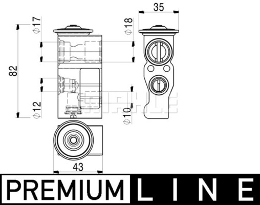 Supapa expansiune clima RENAULT TWINGO III; SMART FORFOUR, FORTWO 0.9/1.0/Electric dupa 2014 [2]