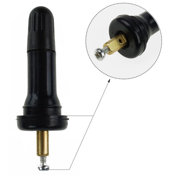 Supapa roata TPMS, cauciuc, EZ-Senzor 1.0 / Eu-Pro Hybrid 3,5, Schrader GEN4, Fixare în, lungime: 55mm [2]