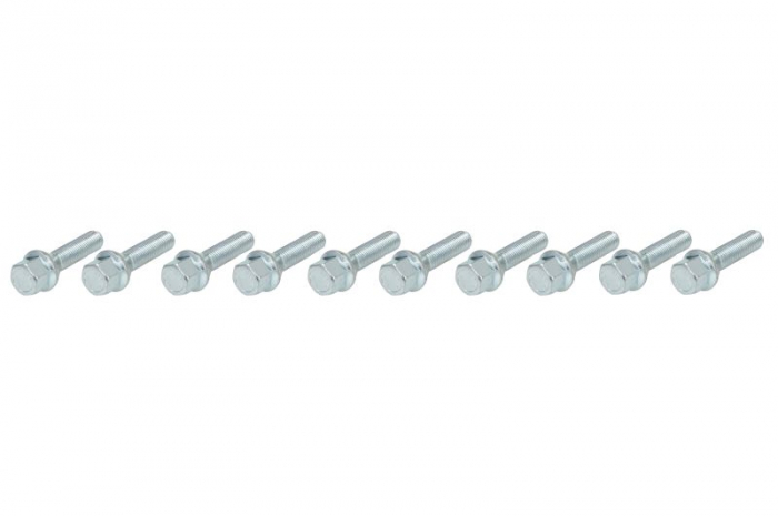 Surub roata, dimensiune filet: M12mm, amprenta filet: 1,5mm, lungime filet: 40mm, dimensiune cheie: 17mm, cantitate: 10 [2]