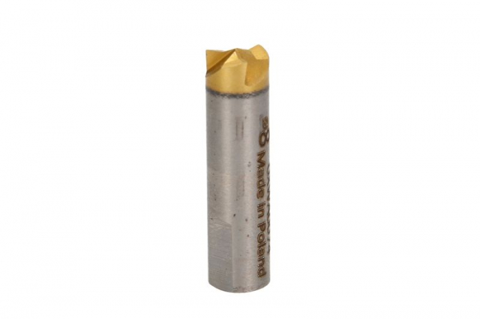 Taietor cobalt, pt suduri in puncte, diametru prindere: 8 mm, diametru cap: 8 mm, dł. 32 mm [1]