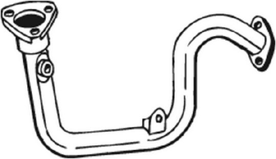 Teava de esapament Fata potrivit CITROEN XSARA; PEUGEOT 306 1.6 05.93-10.00 [1]