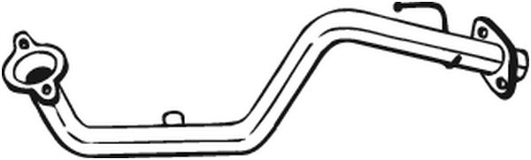 Teava de esapament Fata potrivit NISSAN MICRA III, NOTE 1.0-1.4LPG 01.03-08.13 [2]