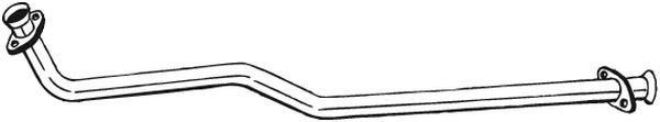 Teava esapament Fata potrivit MERCEDES 190 (W201) 2.0D 08.83-08.93 [2]