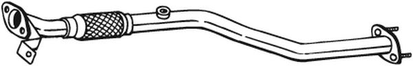 Teava evacuare fata (flexibil) HYUNDAI ACCENT, ACCENT I, ACCENT II 1.3/1.5 intre 1994-2005 [2]