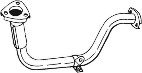Teava evacuare fata PEUGEOT 205, 205 II, 309, 309 II 1.0/1.1/1.4 intre 1987-1998 [2]