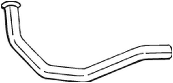Teava evacuare fata (x840mm) CITROEN C25; FIAT DUCATO; PEUGEOT J5 2.5D intre 1981-1994 [2]