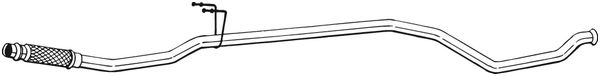 Teava evacuare mijloc (flexibil) PEUGEOT 206, 206+ 1.4D intre 2001-2013 [2]
