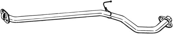 Teava evacuare mijloc NISSAN MICRA III 1.5D intre 2003-2010 [1]