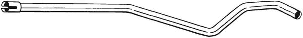 Teava evacuare mijloc OPEL ASTRA H 1.3D intre 2005-2010 [2]