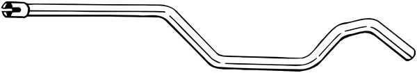 Teava evacuare mijloc OPEL ZAFIRA B 1.7D intre 2008-2015 [2]