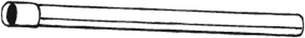 Teava evacuare mijloc VW GOLF III, GOLF IV 1.9D/2.0 intre 1991-2002 [2]