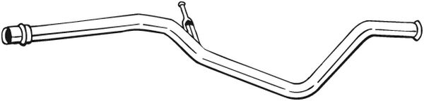 Teava evacuare mijloc (x1440mm) CITROEN C4, C4 I; PEUGEOT 307 2.0D intre 2003-2011 [2]