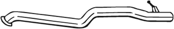 Teava evacuare spate CITROEN JUMPY; FIAT SCUDO; PEUGEOT EXPERT, EXPERT TEPEE 2.0D dupa 2007 [2]