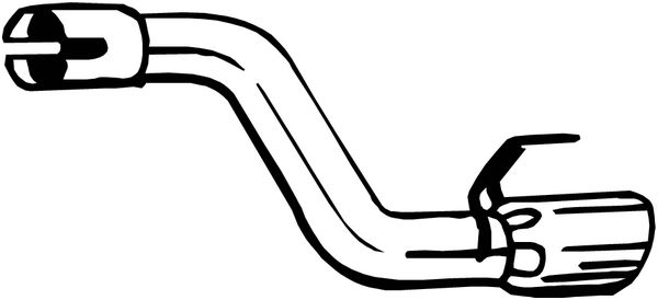 Teava evacuare spate OPEL ASTRA J 1.4/1.4LPG intre 2009-2015 [2]