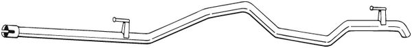 Teava evacuare spate VW LT 28-46 II 2.5D/2.8D intre 1996-2006 [2]