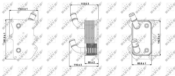 Termoflot radiator ulei hyundai grand santa fa , ix35, santa fa ii, santa fa iii, santa fa iv, tucson; kia carnival iii, sorento ii, sorento iii, sportage 2.0d 2.0dh 2.2d dupa 2009
