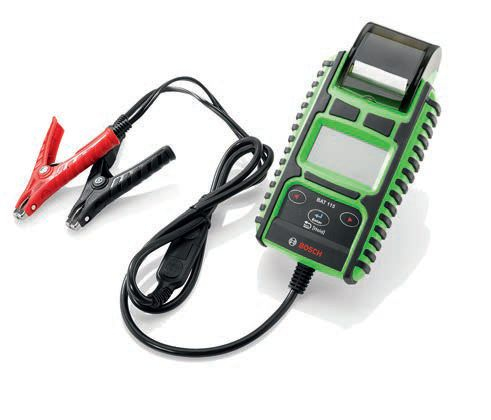 Tester baterie BAT115, 6/12V, tip baterie testat: AGM, Ca/Ca, EFB, GEL, WET, norme de măsurare: EN; imprimantă, test sistem de încărcare, test starter [2]
