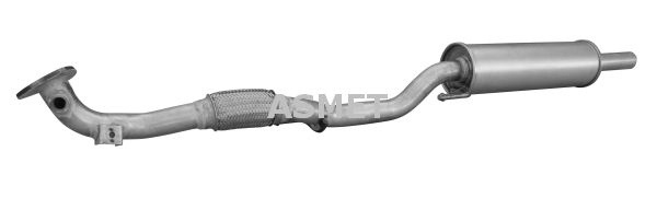 Toba esapament fata SEAT CORDOBA, IBIZA III, IBIZA IV, IBIZA IV ST; SKODA FABIA I, FABIA I PRAKTIK, FABIA II; VW FOX, POLO 1.2/1.2LPG dupa 2001 [1]