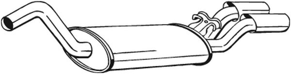 Toba esapament finala AUDI CABRIOLET, COUPE 2.6/2.8 intre 1991-2000 [2]