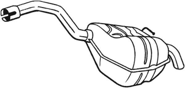 Toba esapament finala VOLVO S80 II, V70 III; FORD GALAXY, MONDEO IV, S-MAX 1.6-2.0LPG intre 2006-2015 [2]