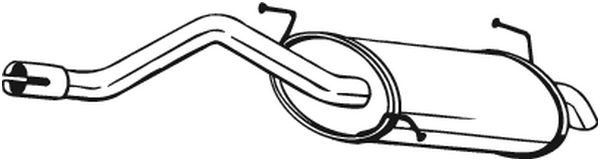 Toba esapament finala FORD KA, STREET KA 1.6 intre 2001-2008 [2]
