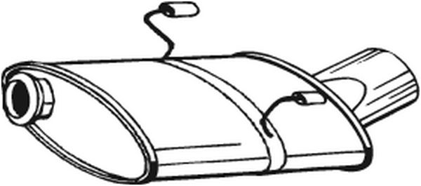 Toba esapament finala PEUGEOT 406 2.0 intre 1997-2004 [1]