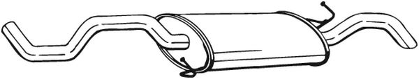 Toba esapament finala SEAT CORDOBA, CORDOBA VARIO; VW POLO, POLO CLASSIC 1.4-2.0 intre 1993-2002 [2]