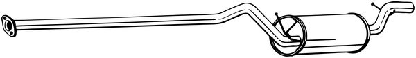 Toba esapament finala VOLVO C30, S40 II, V50; FORD C-MAX, FOCUS C-MAX, FOCUS II; MAZDA 3 1.6D/1.8D intre 2003-2012 [2]