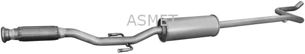 Toba esapament mijloc CITROEN C3 PICASSO; PEUGEOT 2008 I, 207, 208 I 1.4/1.6 dupa 2007 [2]
