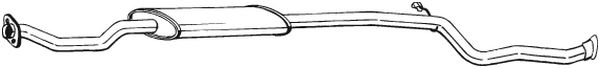 Toba esapament mijloc CITROEN SAXO; PEUGEOT 106 I, 106 II 1.4/1.5D/1.6 intre 1991-2004 [2]