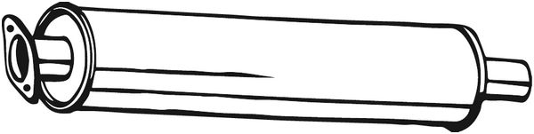 Toba esapament mijloc FORD C-MAX II, FOCUS III 1.6 dupa 2010 [1]