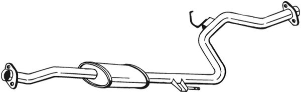 Toba esapament mijloc MAZDA MX-3 1.6 intre 1993-1998 [1]