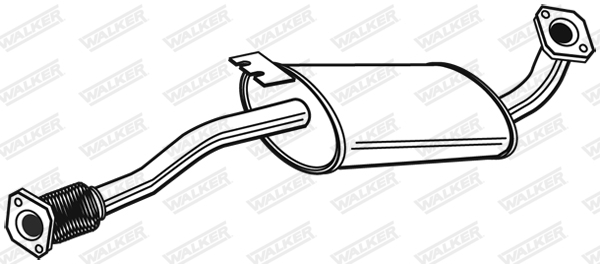 Toba esapament mijloc OPEL FRONTERA B 2.2 intre 1998-2004 [3]