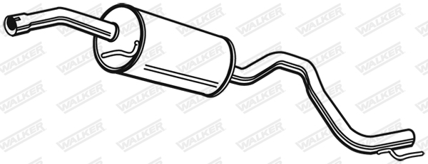 Toba esapament mijloc VW TRANSPORTER IV 2.4D/2.5/2.5D intre 1990-2003 [3]