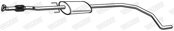 Toba esapamet intermediara potrivit OPEL CORSA D 1.4/1.4LPG 07.06-08.14 [3]