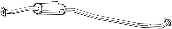 Toba esapamet intermediara potrivit TOYOTA RAV 4 II 2.0 05.00-11.05 [1]