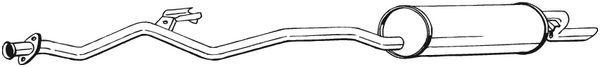 Toba finala esapament potrivit BMW Seria 5 (E34) 1.8 04.93-04.94 [2]