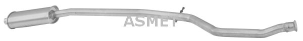 Toba finala esapament potrivit PEUGEOT 206 1.6 07.00-04.09 [3]