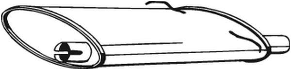 Toba finala esapament potrivit VOLVO 740, 760, 940, 940 II 2.0-2.8 01.82-10.98 [3]