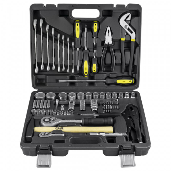 Trusă chei tubulare spline zincate 1/4" 72 piese [2]