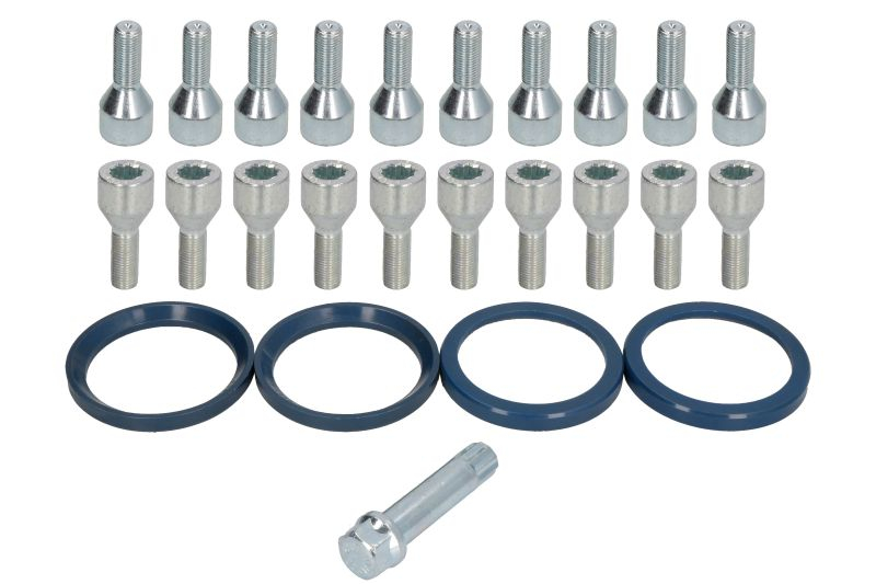 Trusa montaj janta aliaj (A 72x58,1; B STAR M12X1,25x28 + STAR TOOL K17; 1 kit / 4 roti - B/N cantitate 20) [1]