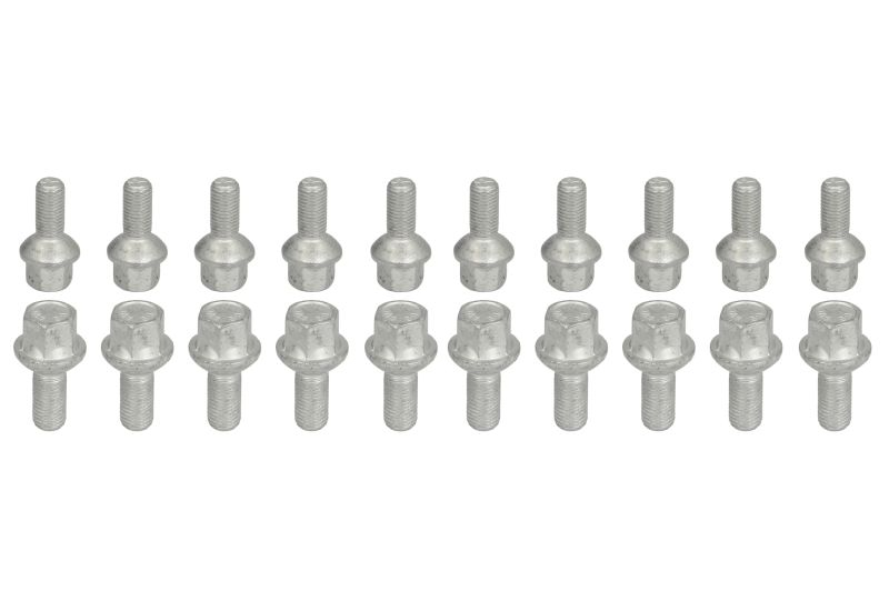 Trusa montaj janta aliaj (BOLT-KIT; B SPHERICAL M12x1,5x24 R14 K17 S17A24R14-320B; 1 kit / 4 roti - B/N cantitate 20) [1]