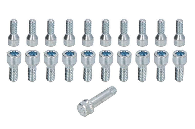 Trusa montaj janta aliaj (BOLT-KIT; B STAR M14X1,5X28 + STAR TOOL K19; 1 kit / 4 roti - B/N cantitate 20) [1]