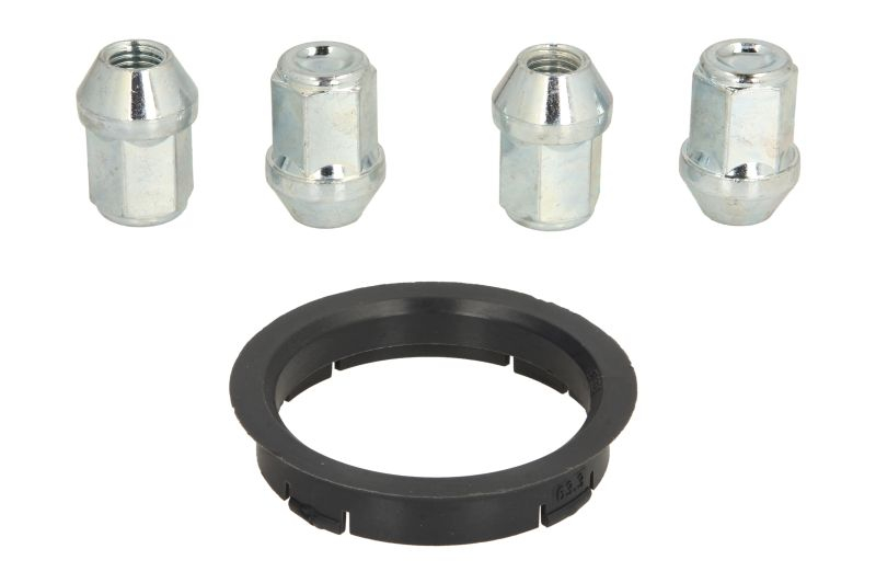 Trusa montaj janta aliaj (FZ03 63.3-56.1; N D6 60° con M12x1,5; 1 kit / 1 roata - 4 orificii) [1]