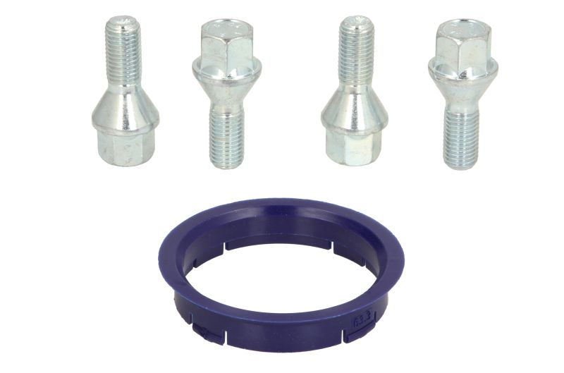 Trusa montaj janta aliaj (FZ06 63.3-58.1; B C19B24 60° con M12x1,25 L24; 1 kit / 1 roata - 4 orificii) [1]