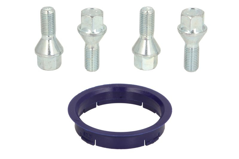 Trusa montaj janta aliaj (FZ06 63.3-58.1; B C19B26 60° con M12x1,25 L26; 1 kit / 1 roata - 4 orificii) [1]