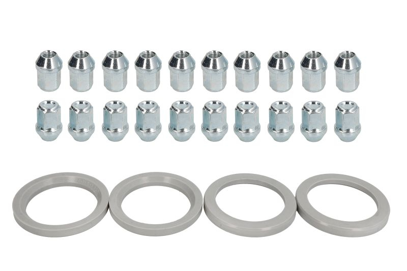 Trusa montaj janta aliaj (M 72x54,1; N M12x1,5 K19 CLOSED; 1 kit / 4 roti - B/N cantitate 20) [1]